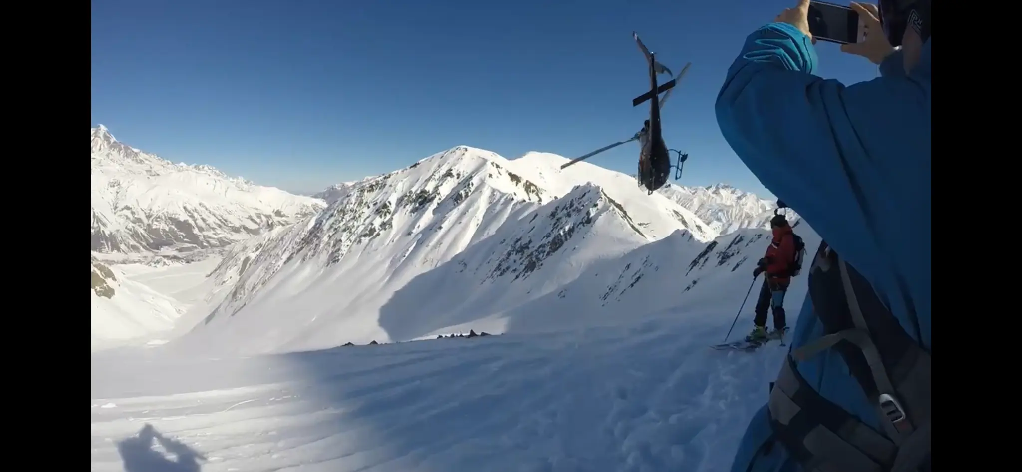 Snow expedition in the Caucasus